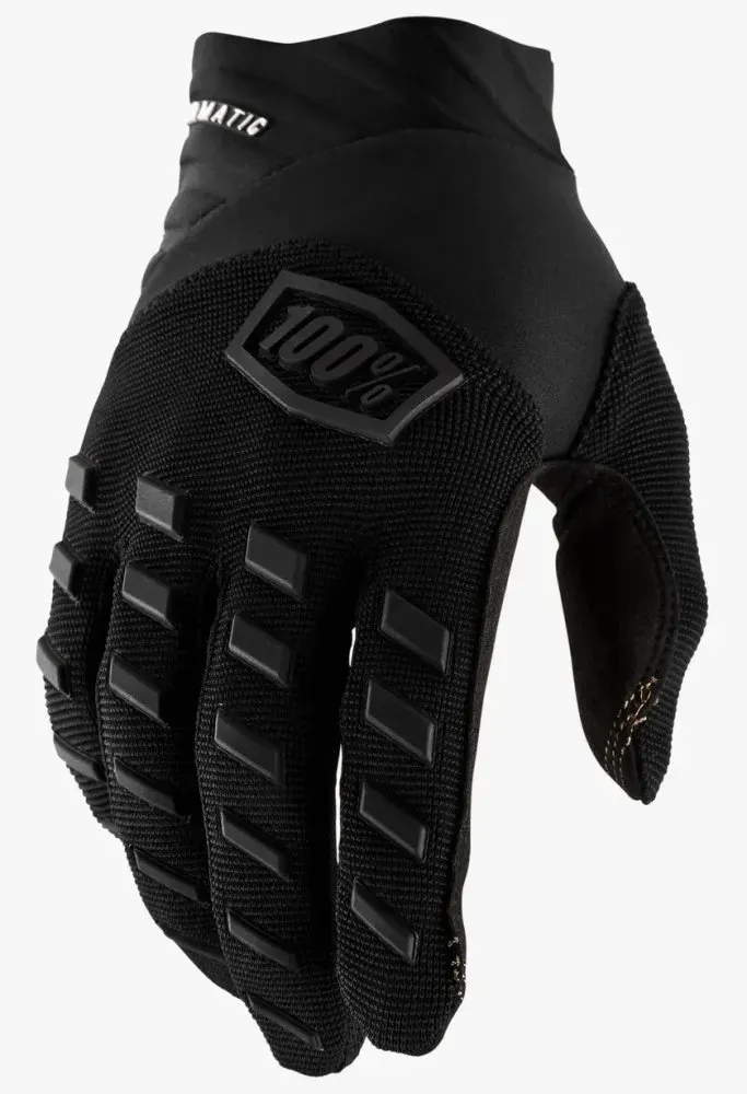 Моторукавички підліткові 100% Airmatic Youth Black S