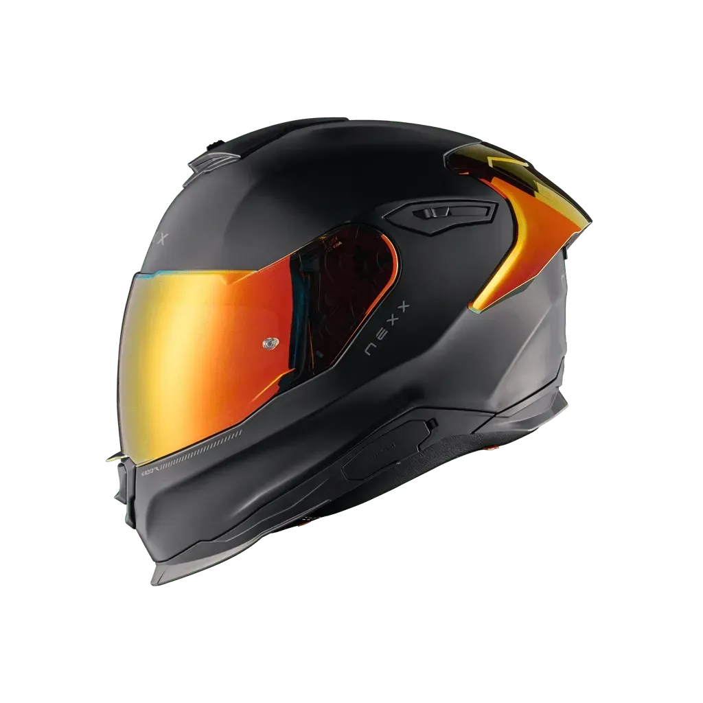 Мотошолом Nexx Y.100R SUBSONIC BLACK.RED MT L