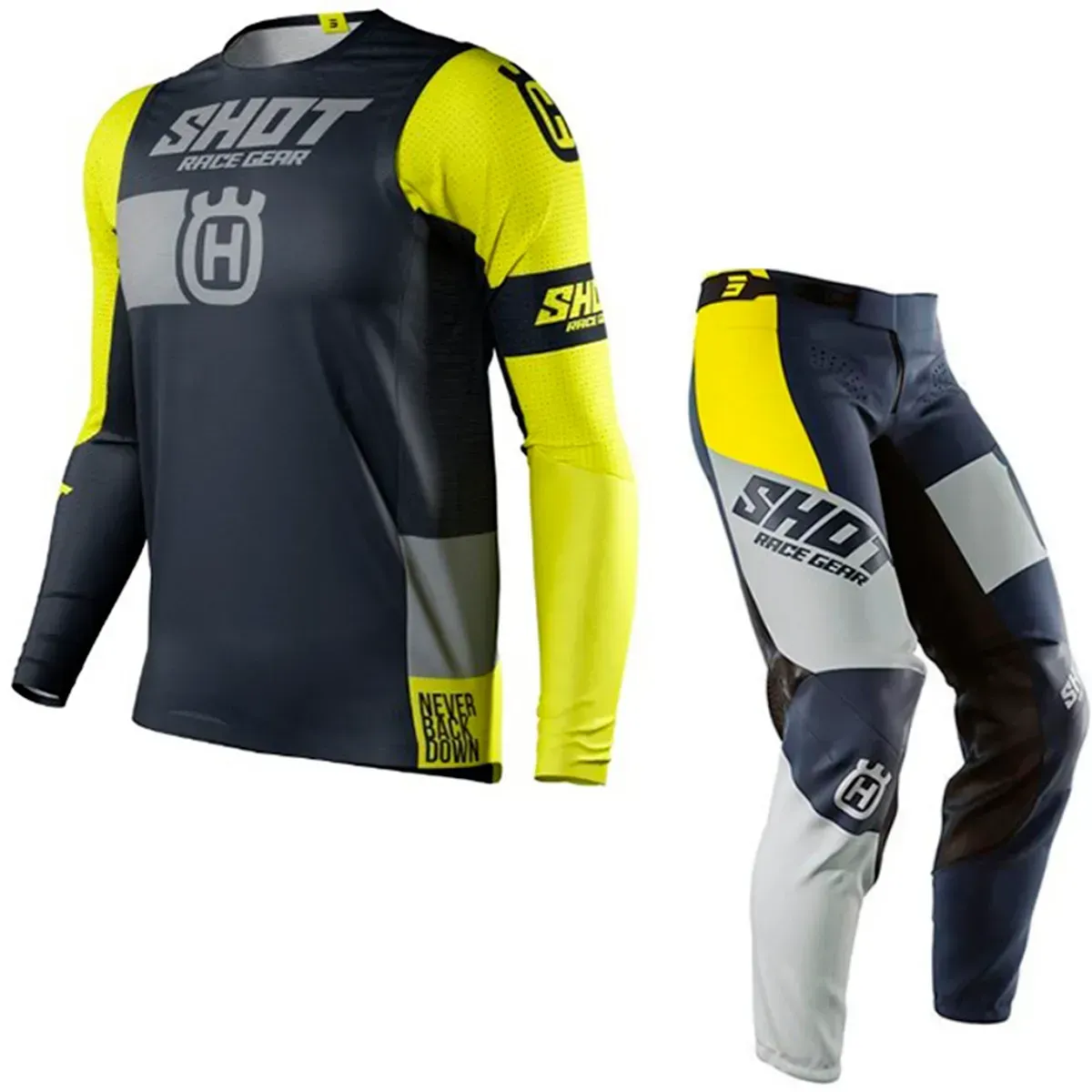 Джерсі штани Shot Aerolite Husqvarna Grey M