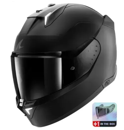 Мотошолом SHARK SKWAL i3 Dark Shadow Edition Matt Black M