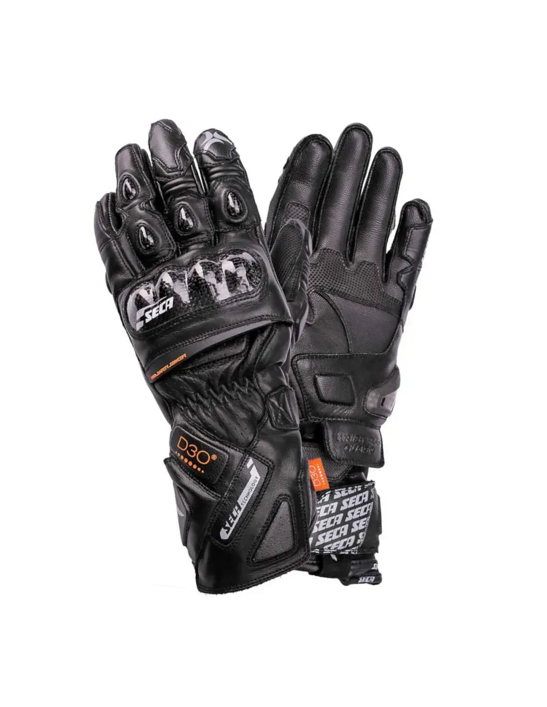 Моторукавички SECA TrackDay Black L