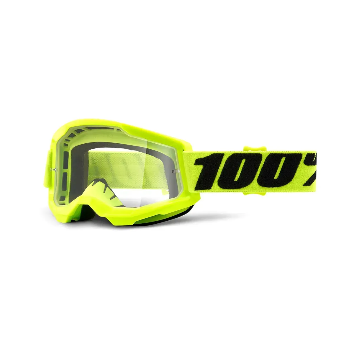 Маска кросова 100% STRATA Goggle II Yellow - Clear Lens