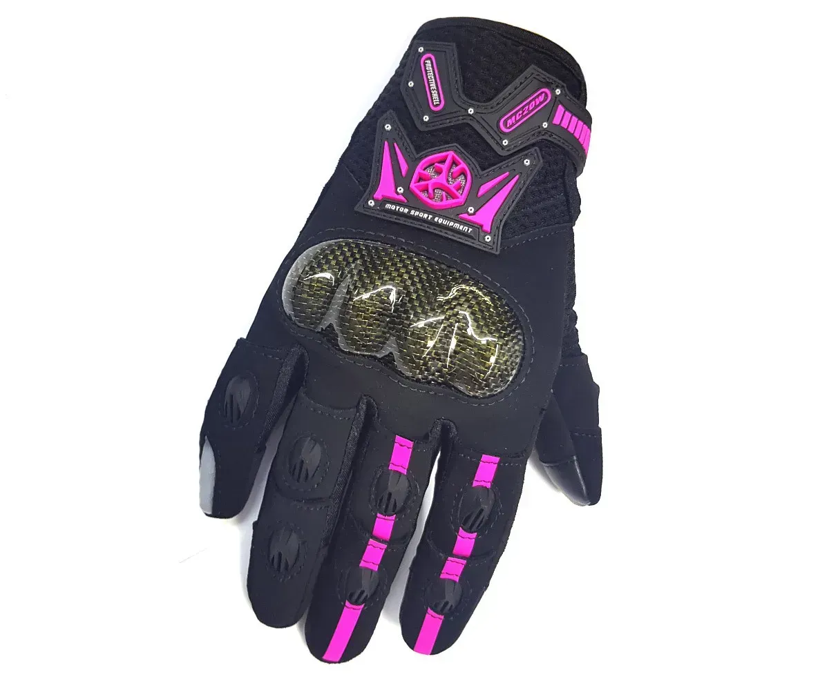 Моторукавички жіночі Scoyco MC20 Lady Pink L