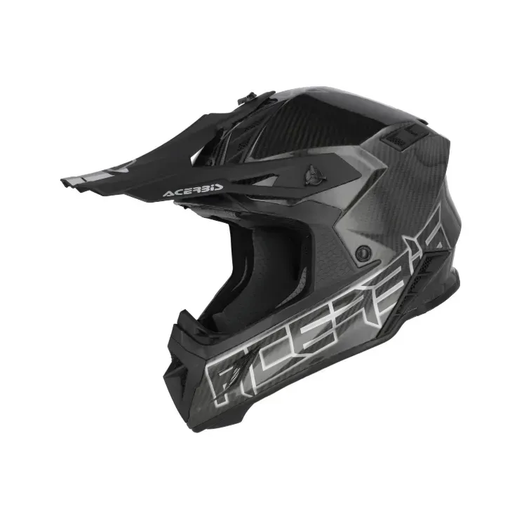 Мотошолом ACERBIS STEEL CARBON 2206 black grey S