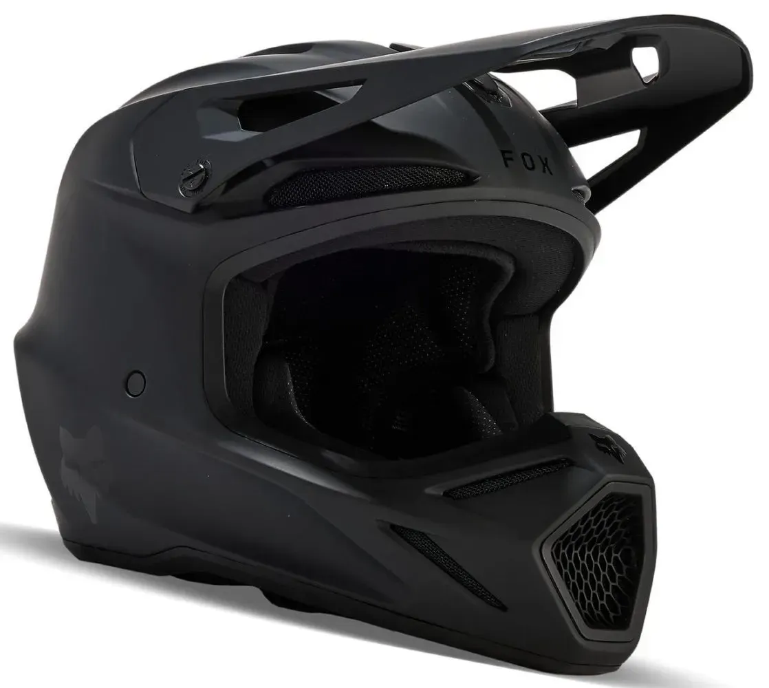 Шолом FOX V3 SOLID HELMET Matte Black, M