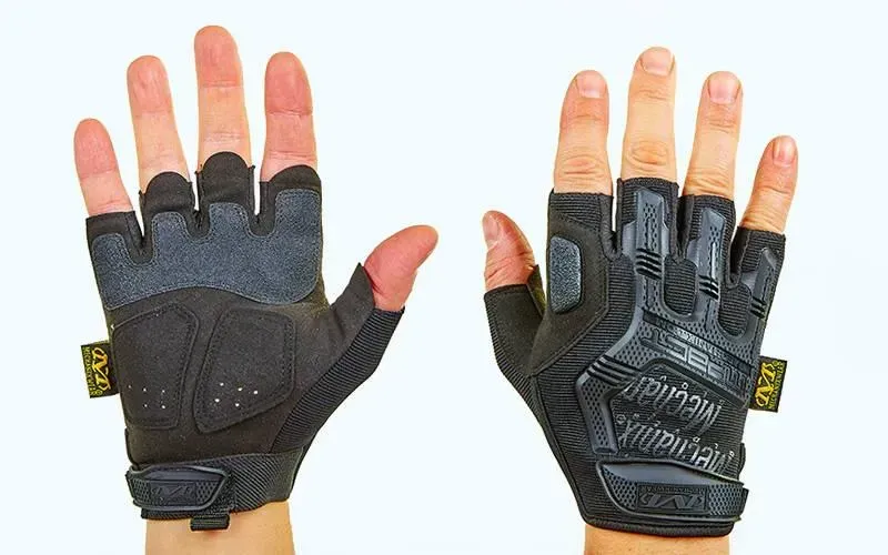Моторукавички Mechanix Mpact 3 Black без пальців L