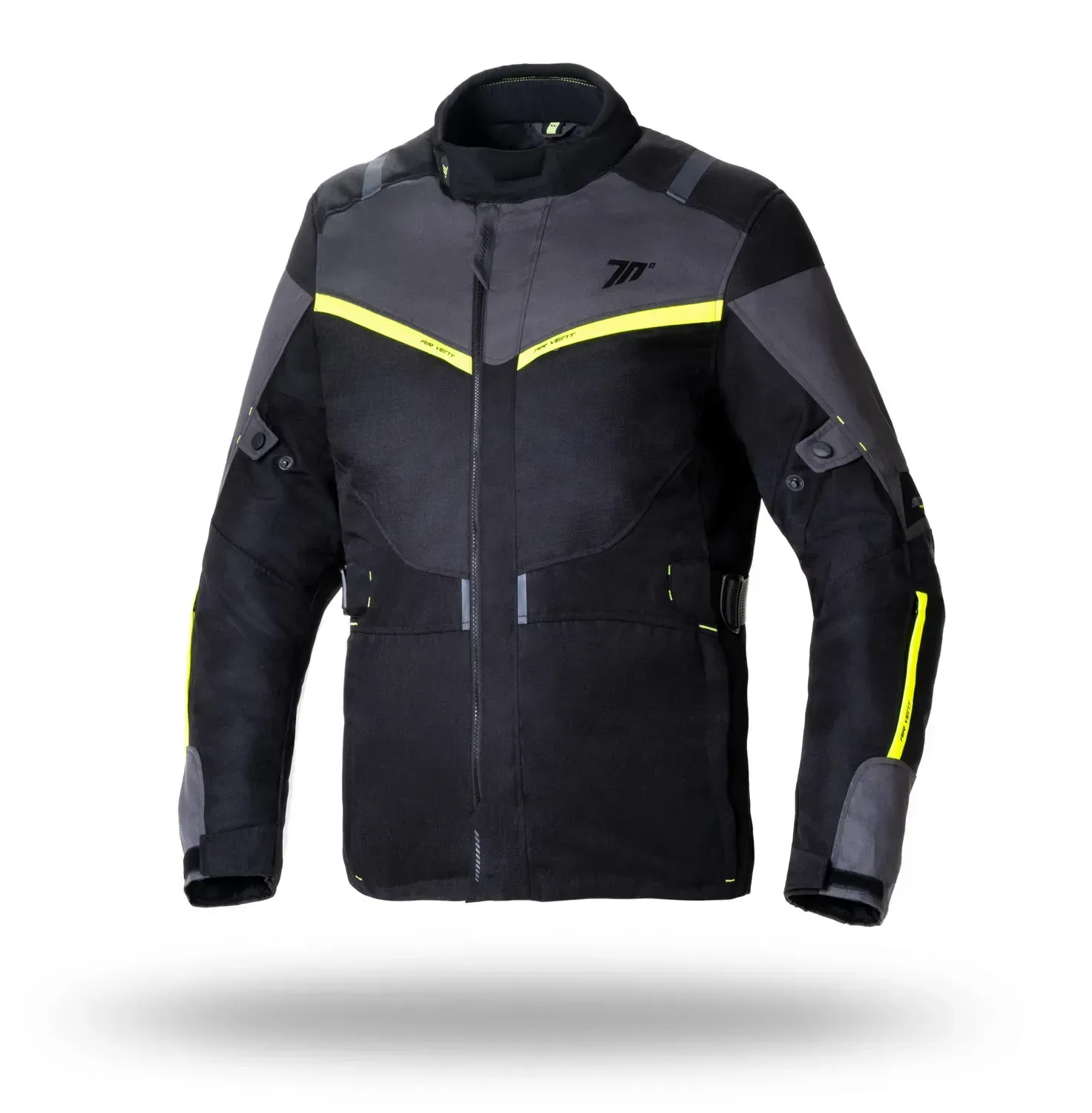 Мотокуртка Seventy JT83 Black Yellow S