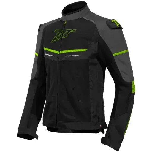 Мотокуртка Seventy JR60 THUNDER Black Grey Yellow L