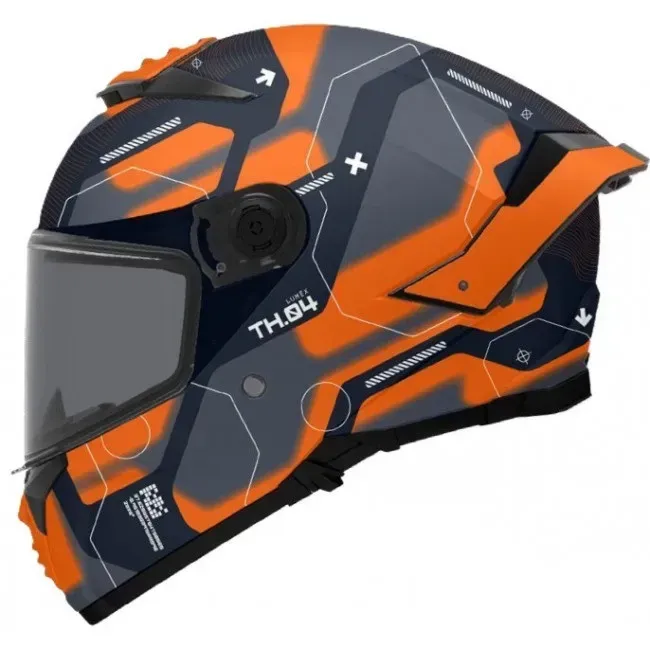 Мотошолом MT THUNDER 4 SV LUMEX C24 Matt S