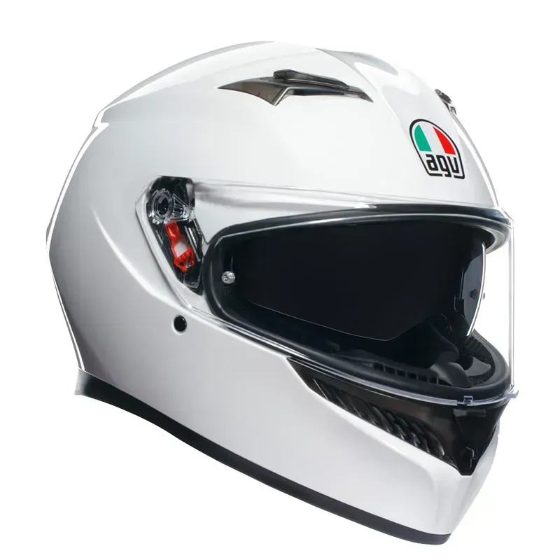 Мотошолом AGV K3 Gloss White ECE2206 S