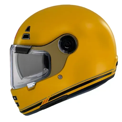 Мотошолом MT Jarama SV Solid C3 Yellow Matt S