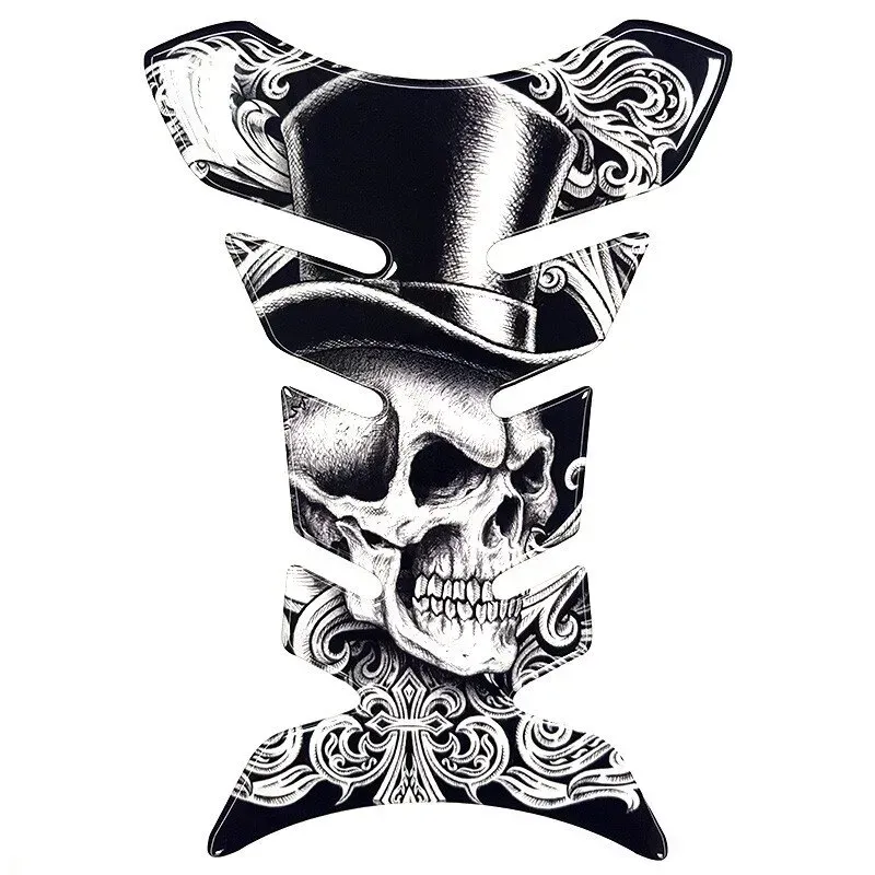Наклейка на бак NB-1 Skull Culinder