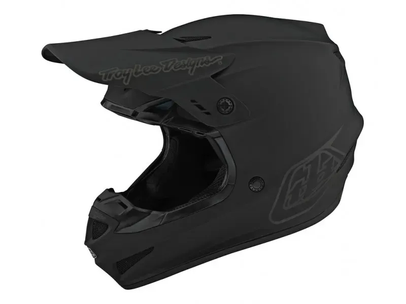 МотоШолом TLD GP HELMET MONO BLACK S