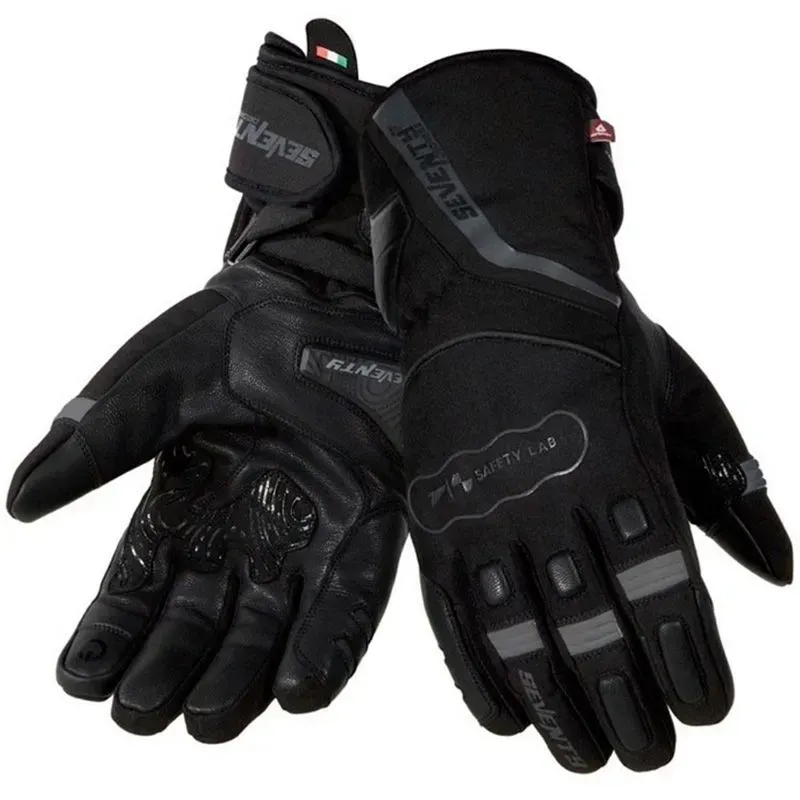 Моторукавички теплі Seventy T7 GOBI Black M