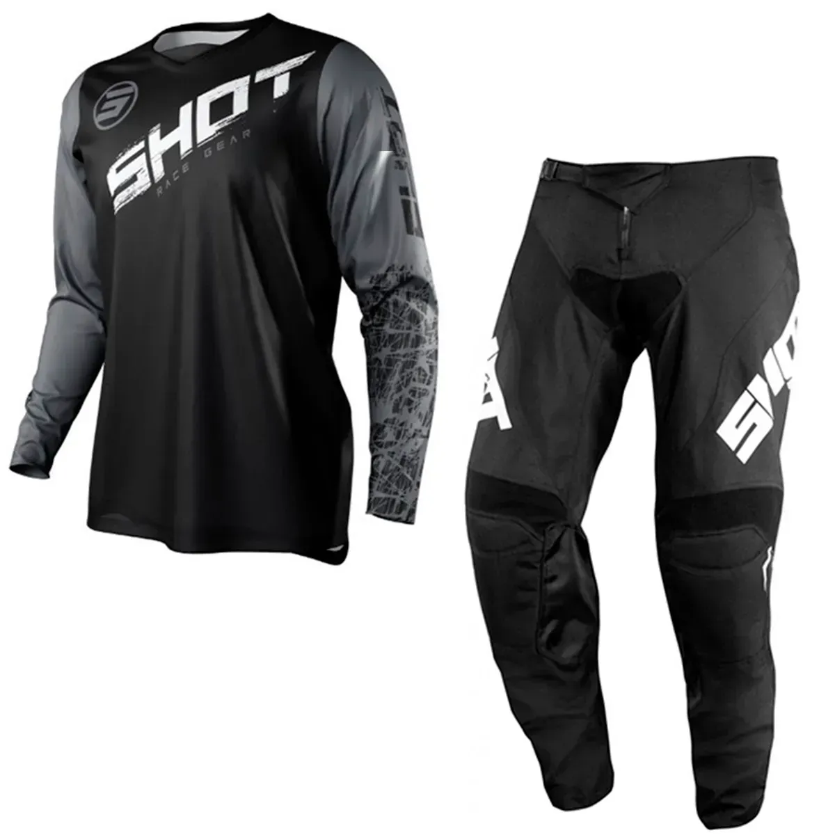 Джерсі штани Shot Slam Line Grey L