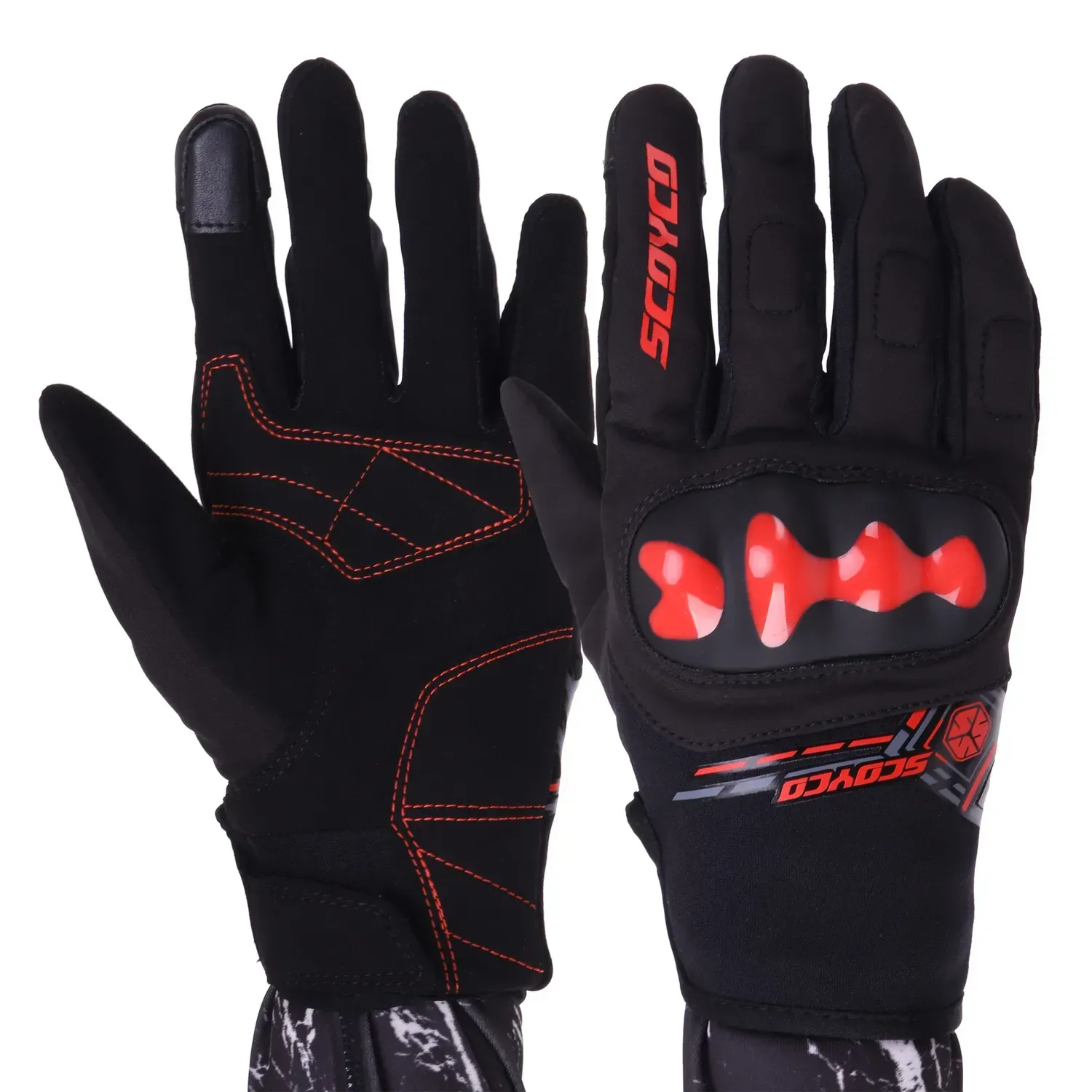Моторукавички Scoyco MC107 Black Orange M