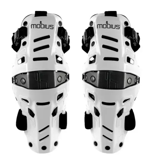 Мотонаколінники Mobius X8H Hybrid white/black l/xl