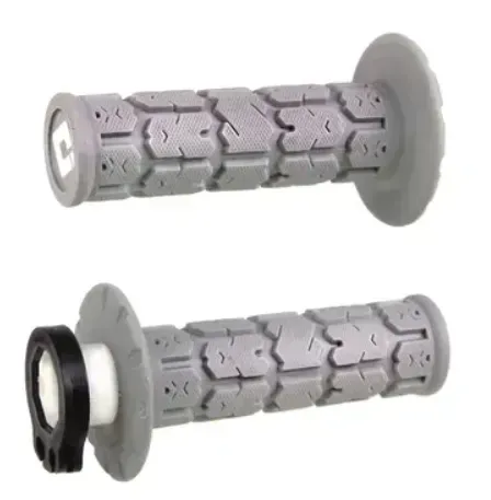 Мото Гріпси ODI MX V2 Lock-On; Rogue Grip - Soft Grey