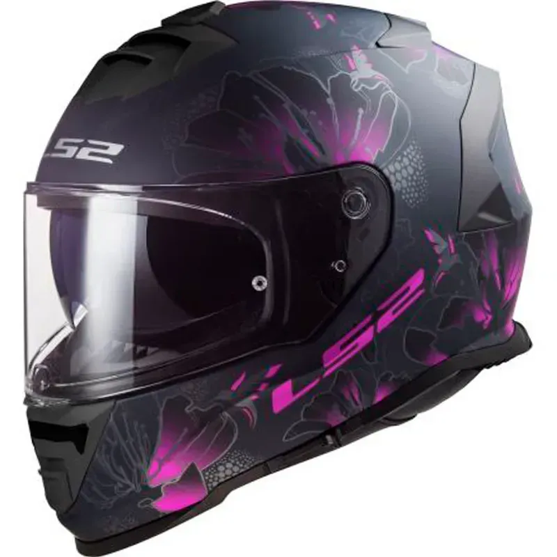 Мотошолом LS2 FF800 Storm 2 Burst Matt Black Pink L