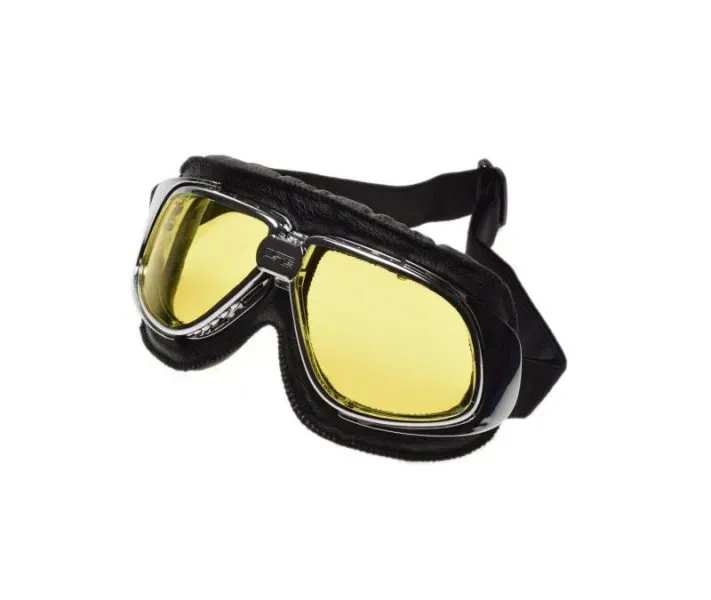 Маска для ретро шолома T10 Yellow