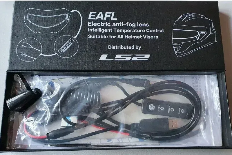 Pinlock з підігрівом візора універсальний LS2 Electric Anti-Fog Lens