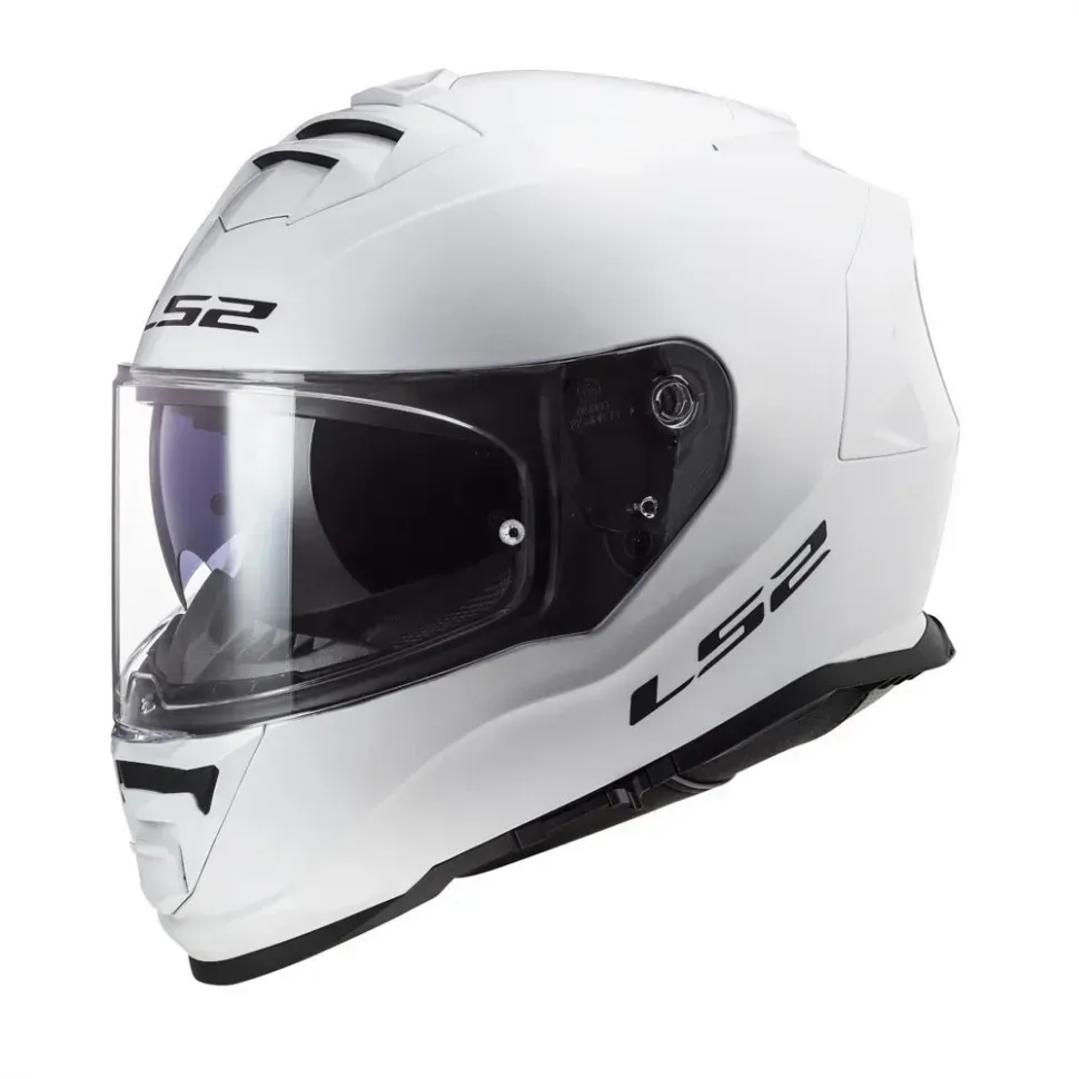 Мотошолом LS2 FF800 Storm 2 Solid Gloss White ECE2206 XS