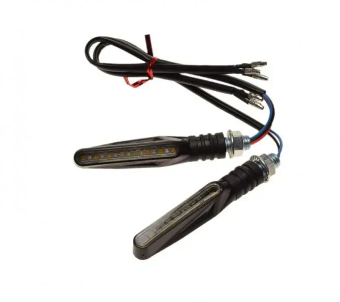 Повороти динамічні чорні WM LED AM14671
