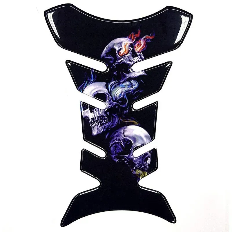 Наклейка на бак NB-1 Skull Colour