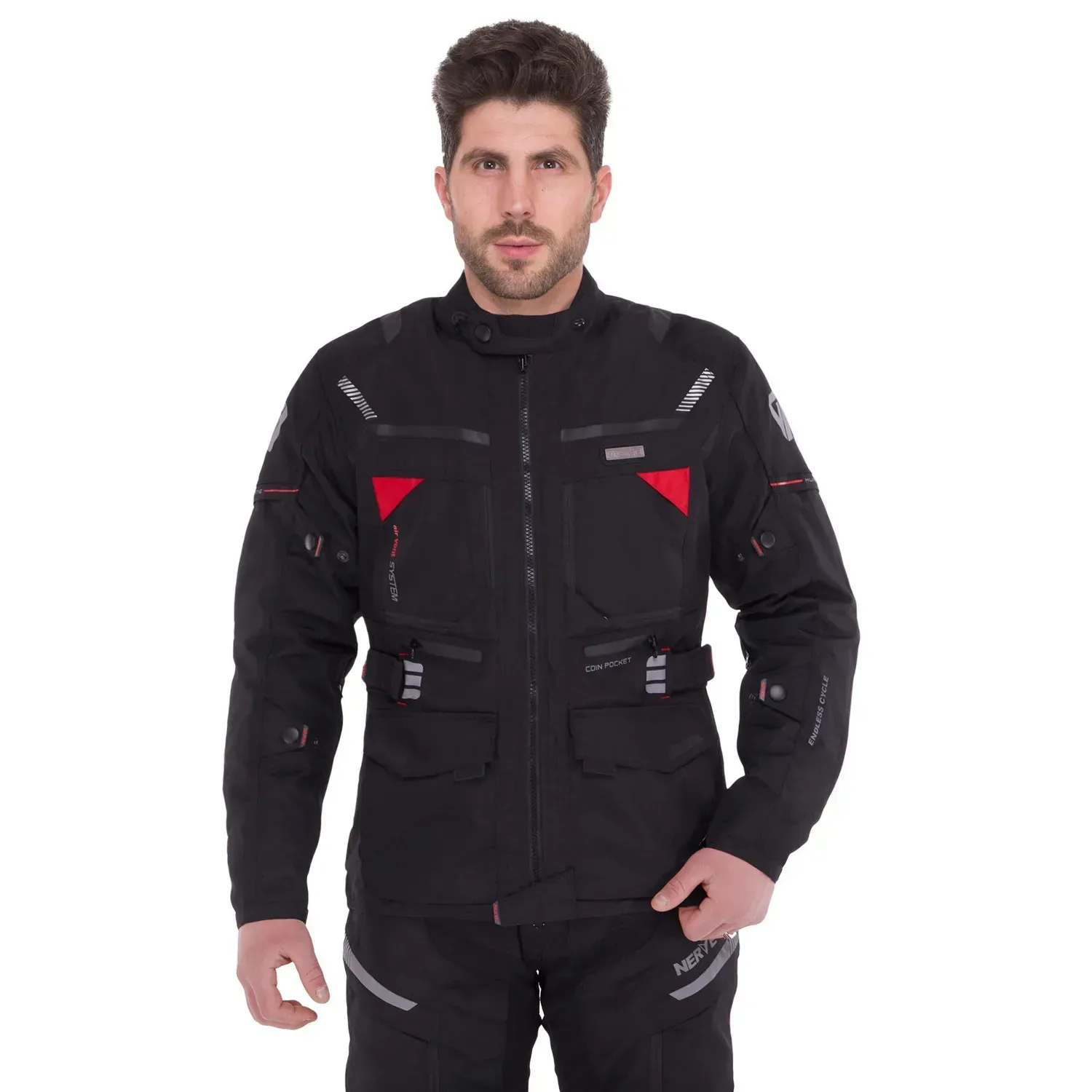 Мотокуртка Nerve Touring Black M