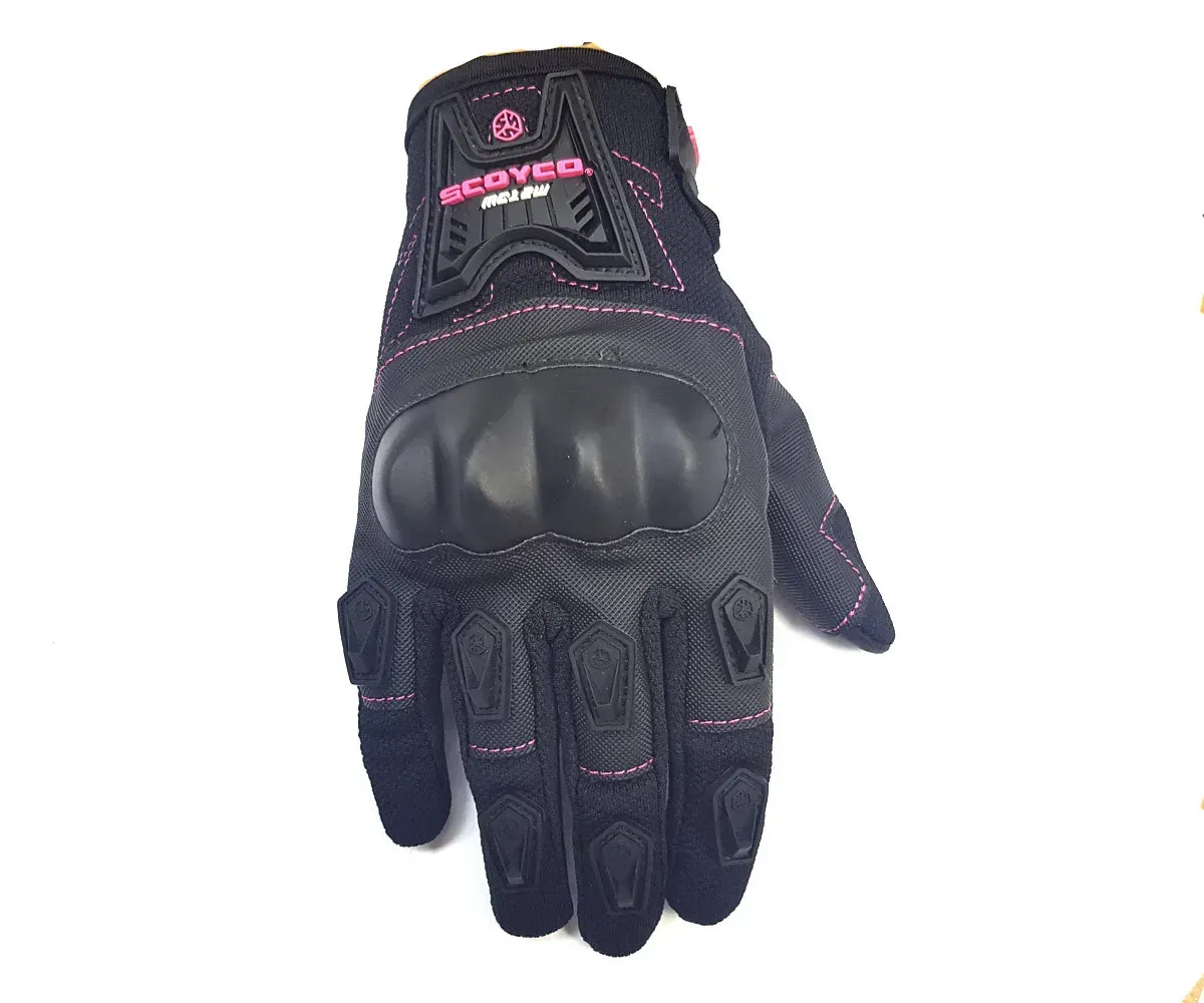 Моторукавички жіночі Scoyco MC12 Lady Pink L