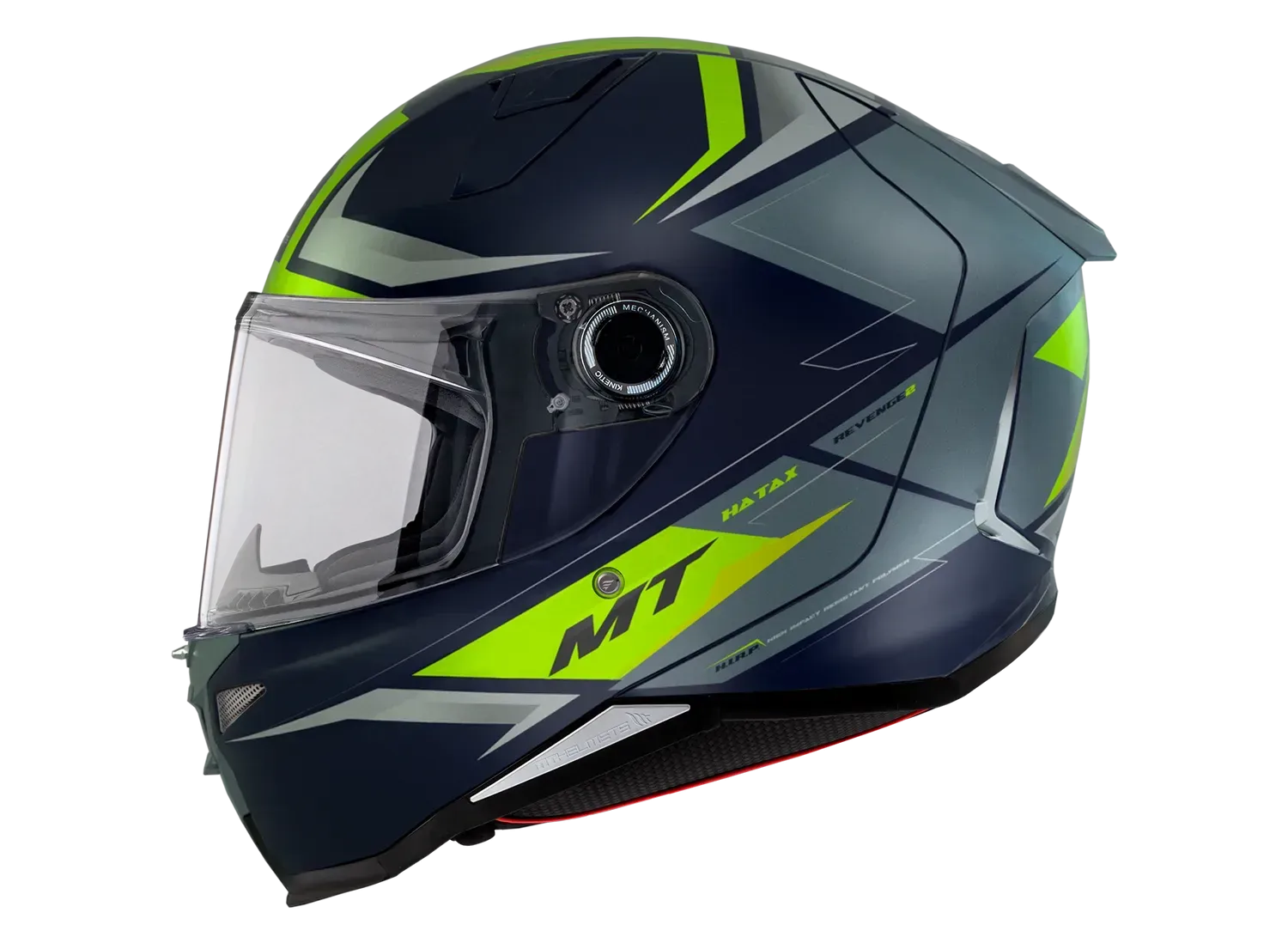 Мотошолом MT Revenge 2 S HATAX C3 Matt Yellow ECE2206 XS