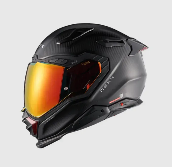 Мотошолом Nexx X.WST3 ZERO PRO CARBON RED MT XL