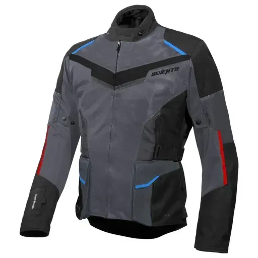 Мотокуртка Seventy JT70 ATACAMA Black Red Blue XXL