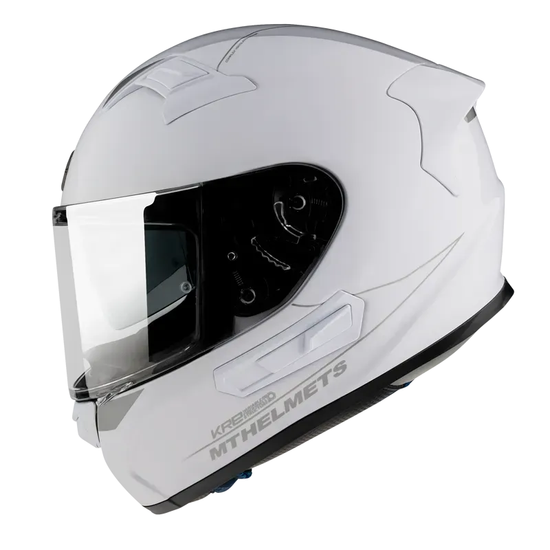 Мотошолом MT KRE SV Solid Gloss White L