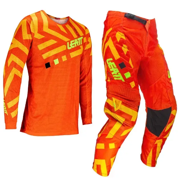 Підліткові джерсі штани Leatt Ride Kit 3.5 Junior Citrus 24