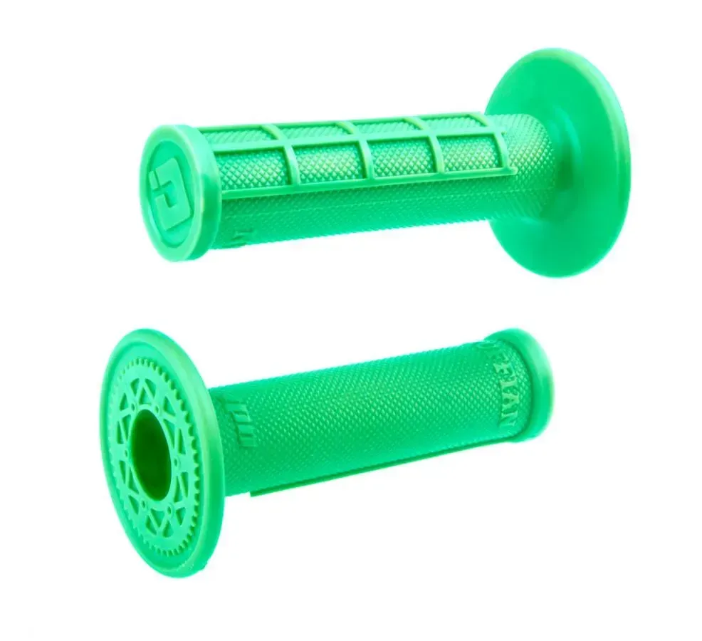 Мото гріпси ODI Ruffian MX 1/2 Waffle Single-Ply, FLO-Green