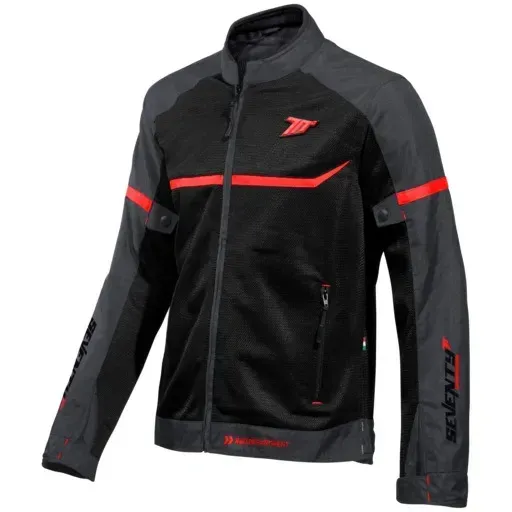 Мотокуртка Seventy JR30.1 MOJAVE Black Red L