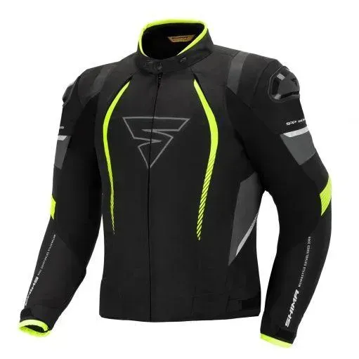 Мотокуртка Shima Solid PRO Fluor Yellow L
