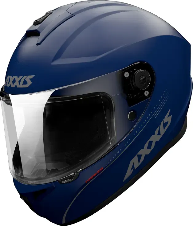 Мотошолом AXXIS DRAKEN S A7 Solid Matt Blue M