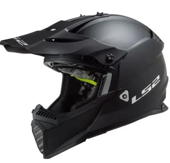 Мотошолом дитячий LS2 MX437 Fast 2 Mini Matt Black YS