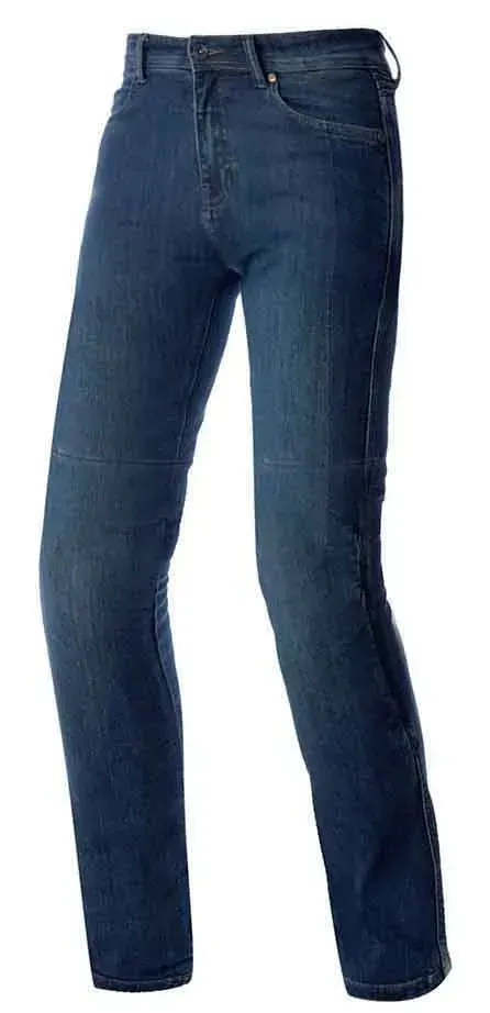 Мотоджинси одношарові SEVENTY PJ16 Slim LADY Dark Blue W24-L32
