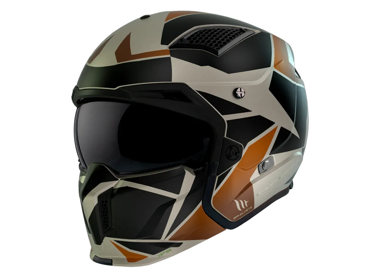 Мотошолом MT STREETFIGHTER SV P1R B9 Matt ECE2206 XS
