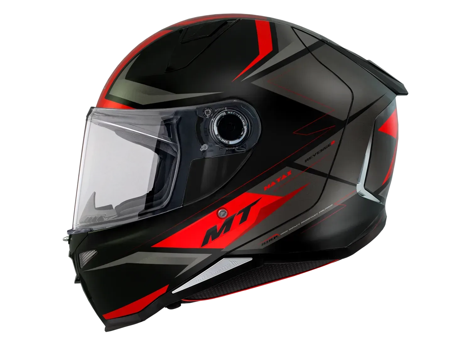 Мотошолом MT Revenge 2 S HATAX B5 Matt Red ECE2206 XS