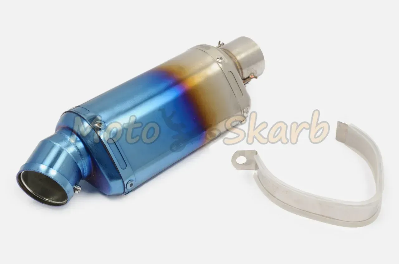 Прямоток Motorace MCG-05 сріблясто-синій (400сс)