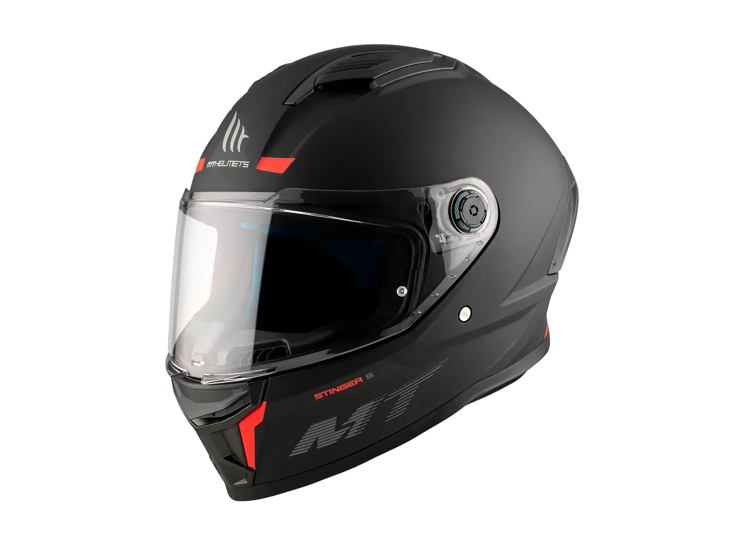 Мотошолом MT STINGER 2 A1 Solid Matt Black XXS