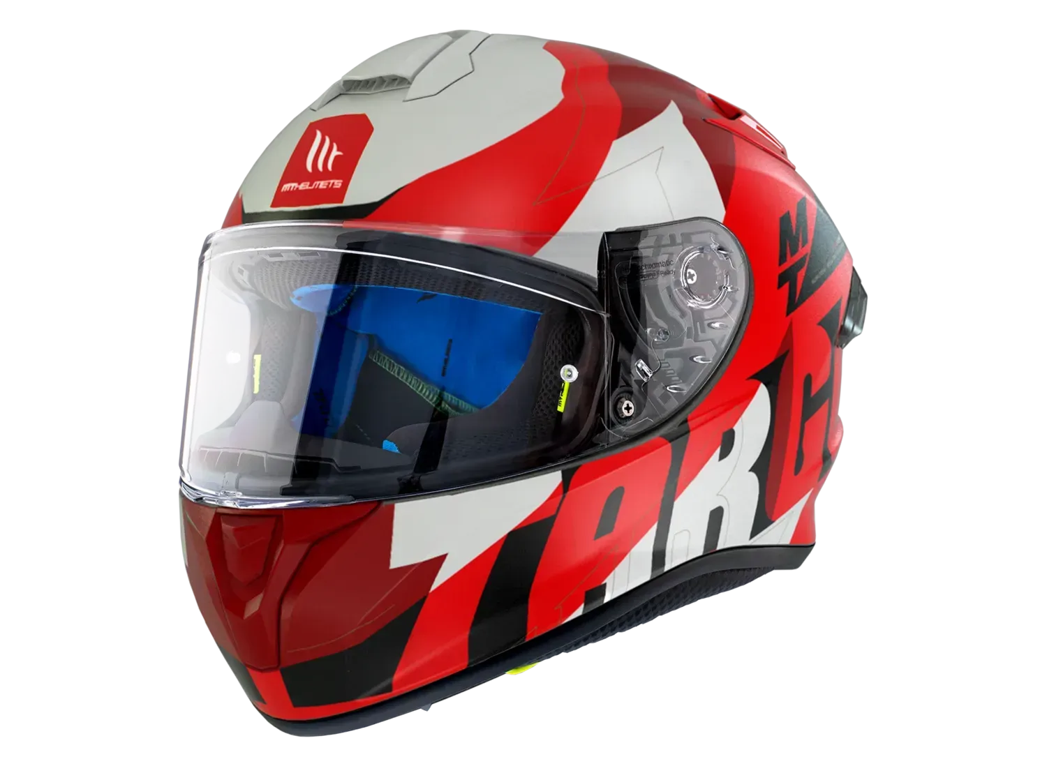 Мотошолом MT TARGO PRO Biger C5 Matt Pearl Red XS