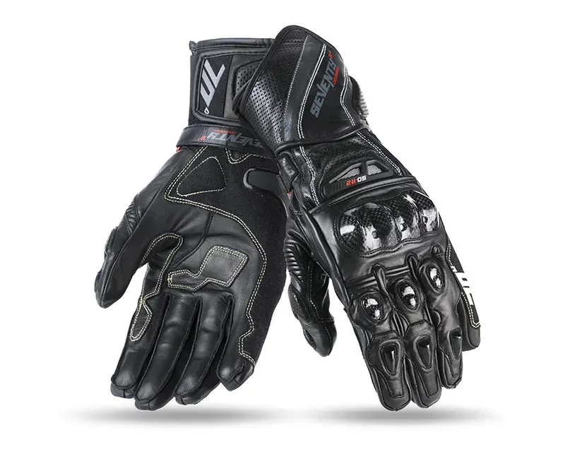 Моторукавички Seventy R2 Black Grey L
