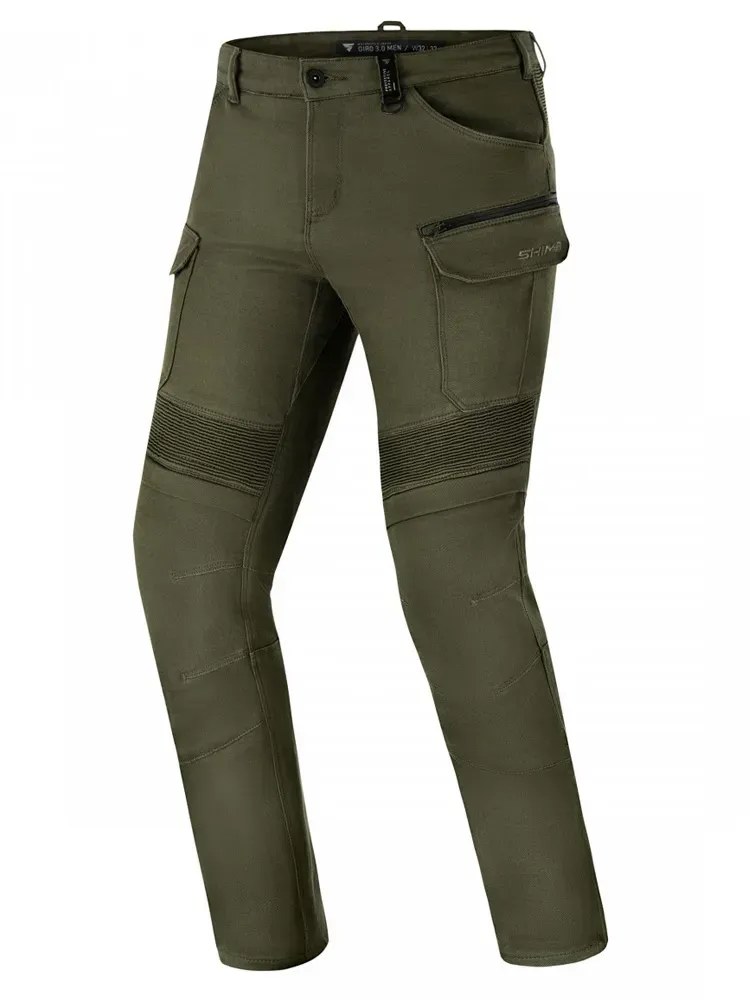 Мотоджинси SHIMA Giro 3.0 Khaki W38-L32
