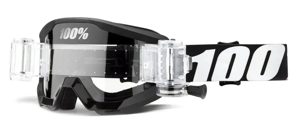 Маска кросова 100% STRATA Mud Goggle Outlaw - Clear Lens