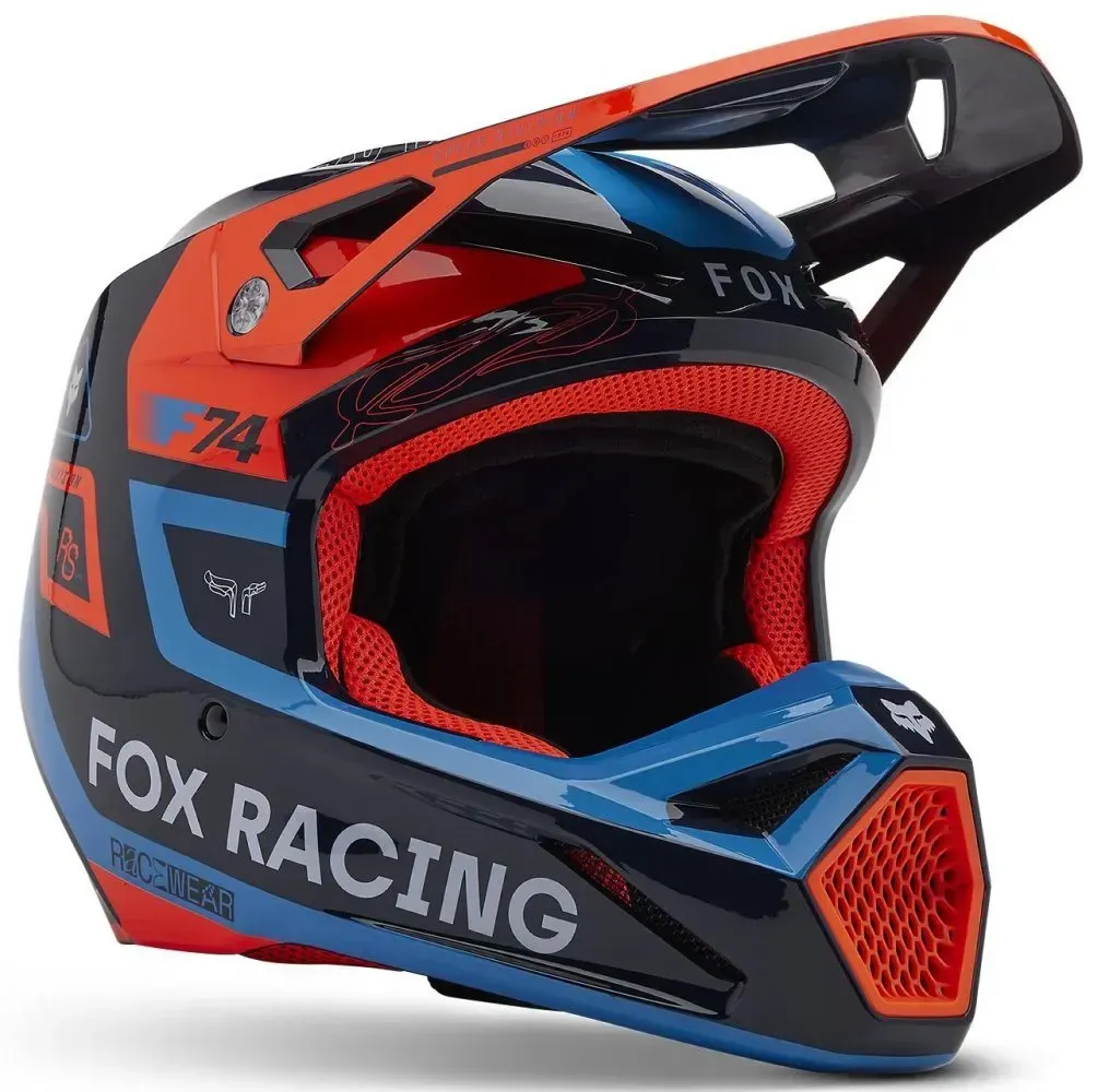 Шолом FOX V1 HELMET RACE SPEC Midnight XXL